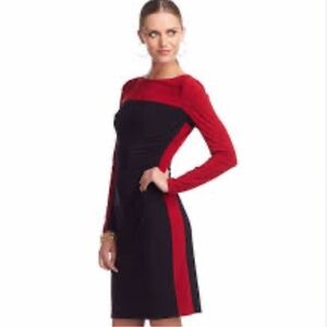 Lauren Ralph Lauren Navy/Red Dress NWOT